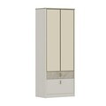 Dulap multifunctional, Hanah Home, Valento, 70x180x40 cm, Piatră Lunii / Travertin