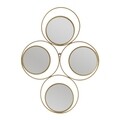 Oglinda decorativa, Agnes, InArt, 47x64 cm, fier