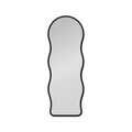 Oglinda Cheval, Hanah Home, Asial, 50x160x2.2 cm, Negru