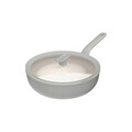 Tigaie wok cu capac BergHOFF, Leo Balance Moonmist, Ø28 cm, aluminiu reciclat, strat antiaderent