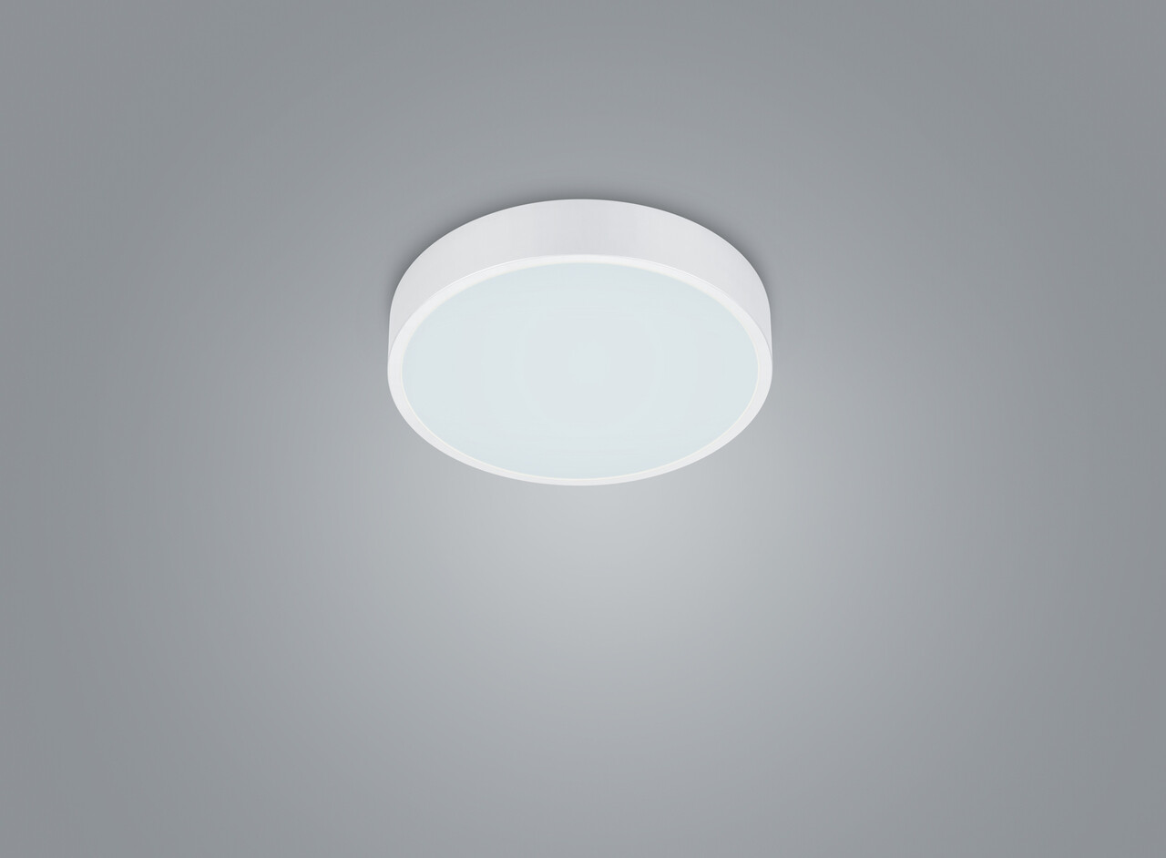 Plafoniera Waco, TRIO, 31x6 cm, 28W, 1x SMD, metal, alb mat