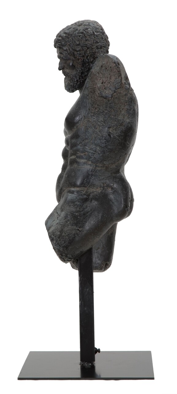 Decoratiune Museum Man, Mauro Ferretti, 26x22x57.5 cm, polirasina, negru - 1 | YEO