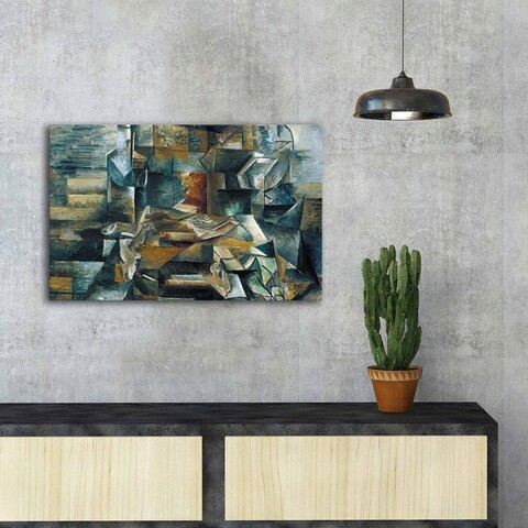 Tablou decorativ, famousart-105, canvas, dimensiune: 45 x 70 cm, multicolor