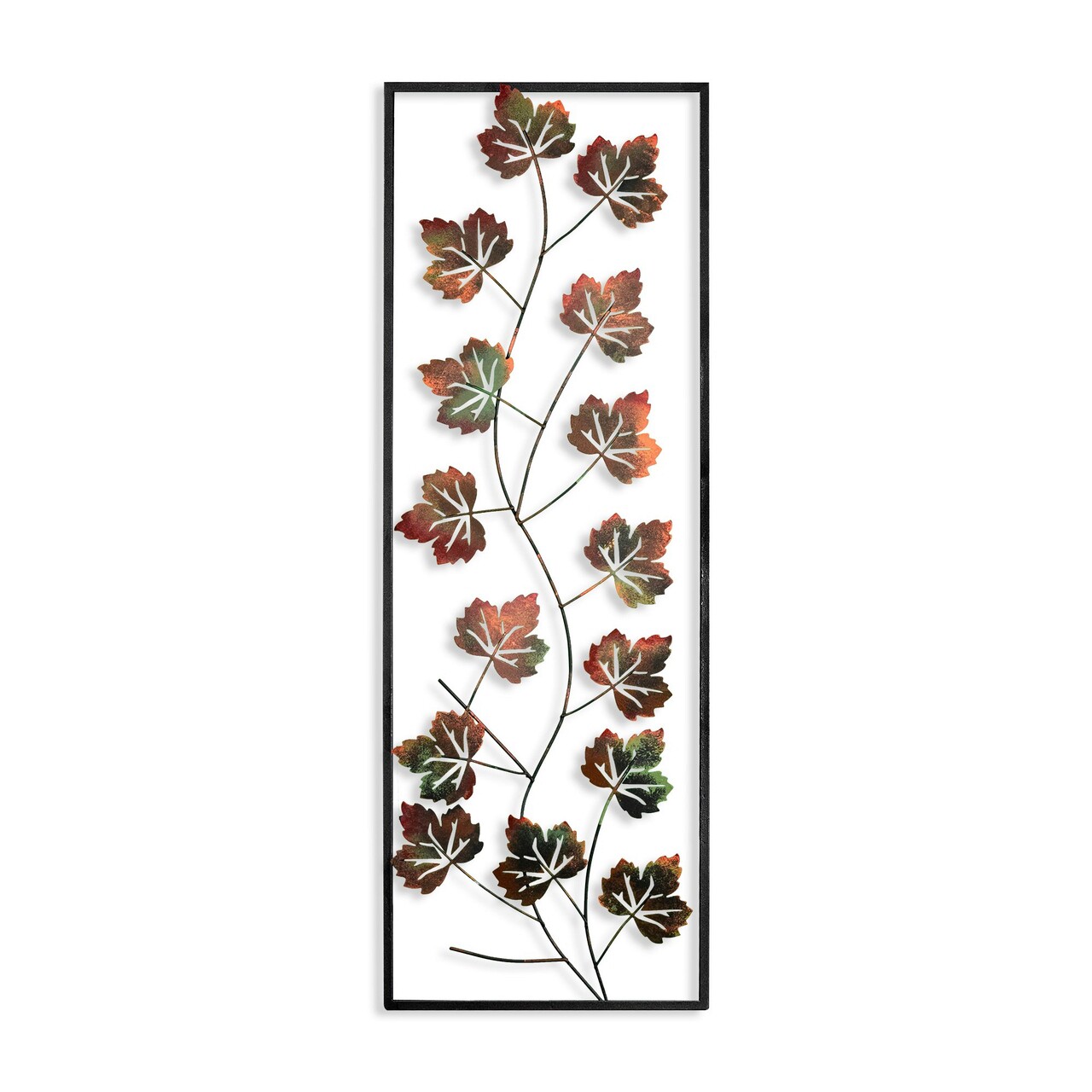 Decoratiune de perete, Platane 2, Dimensiune: 32 x 90 cm, Multicolor - imagine 6