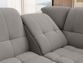Coltar extensibil dreapta 3 locuri ELTAP, RT-04LO, Sado, 272x192x95 cm, lemn/poliester, gri