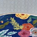 Covor, Kece-Fr68, 80x80cm, Albastru navy