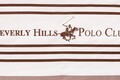 Lenjerie de pat dubla, 3 piese, 200x200 cm, 100% bumbac ranforce, Beverly Hills Polo Club, BHPC 029, maro