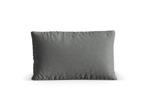 Perna decorativa, Nuria-215, Micadoni Home, 60x40x17 cm, tesatura structurata chenille, gri
