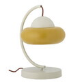 Lampa de masa, Bloomingville, Bubble, 1 x E14, 27x27x34.5 cm, fier/PVC, natural