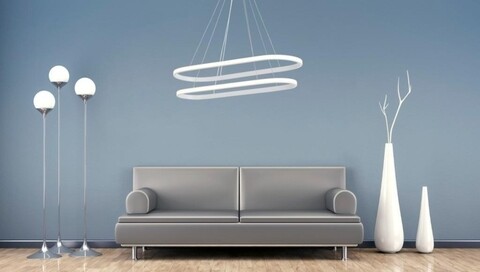 Lustra beyaz, 2005/2 by, squid lighting, 22x65x70 cm, 72w, alb