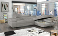 Coltar extensibil dreapta 4 locuri ELTAP, Armd-365, Armando, 289x203x85 cm, lemn/poliester, gri