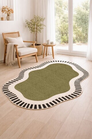 Covor, DC-7507-24, 160x200 cm, Poliester, Verde