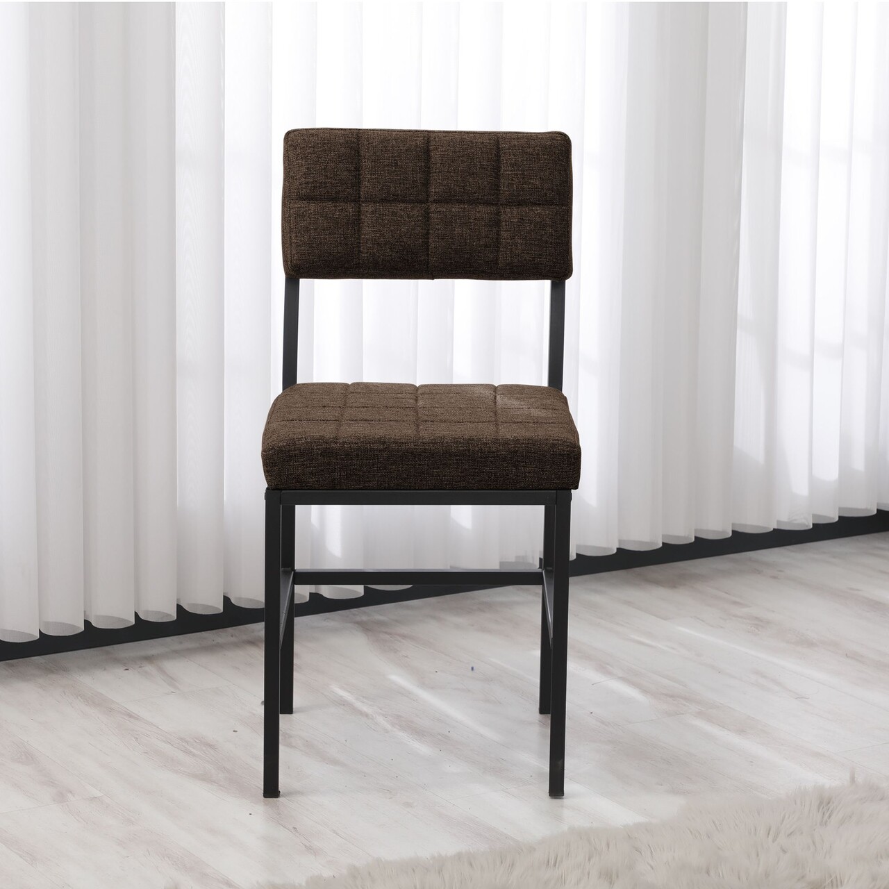 Scaun, Hanah Home, Dubai, 40x82x40 cm, Maro - view 2