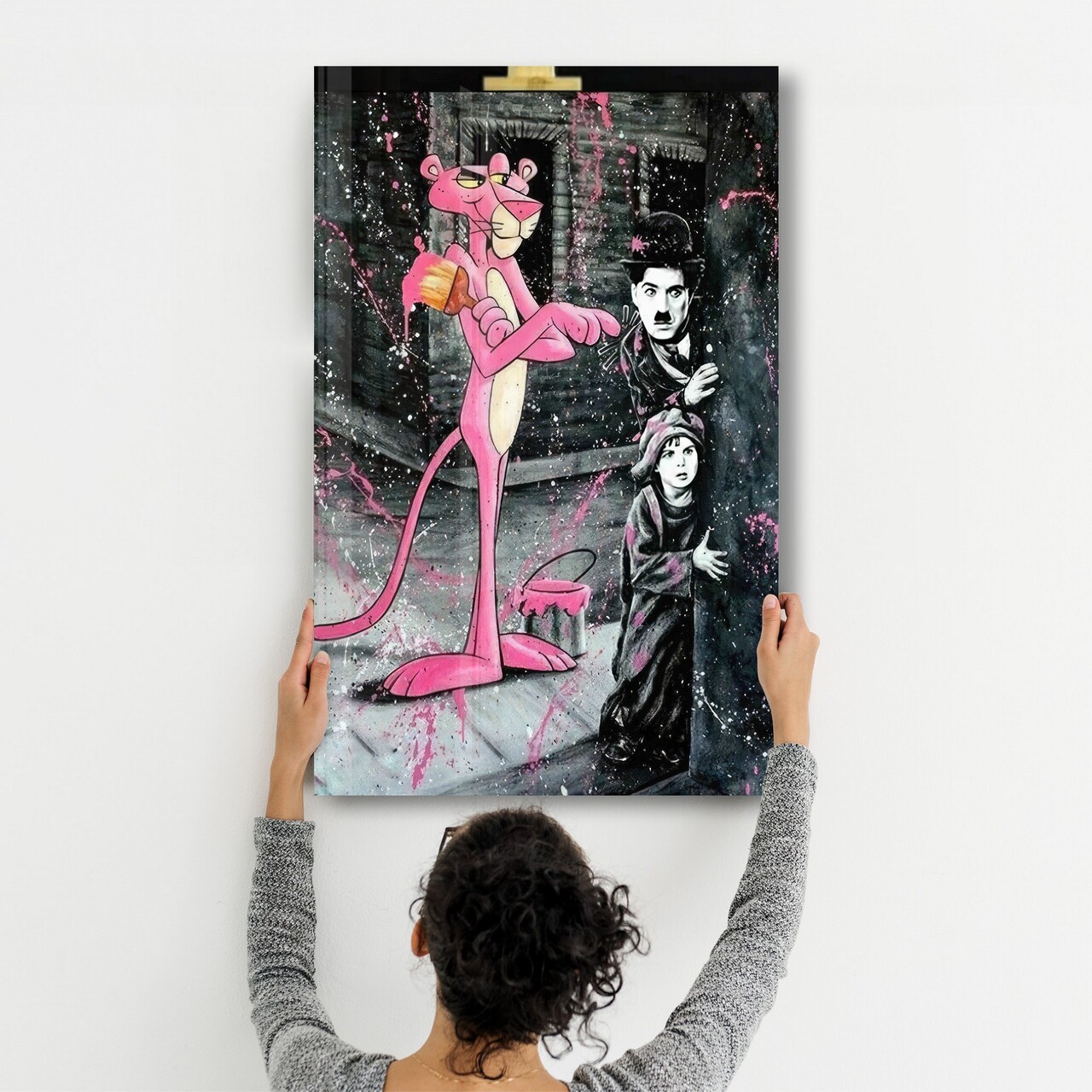 Tablou decorativ, SPR-1111, Dimensiuni: 46 x 72 cm, Multicolor - view 2