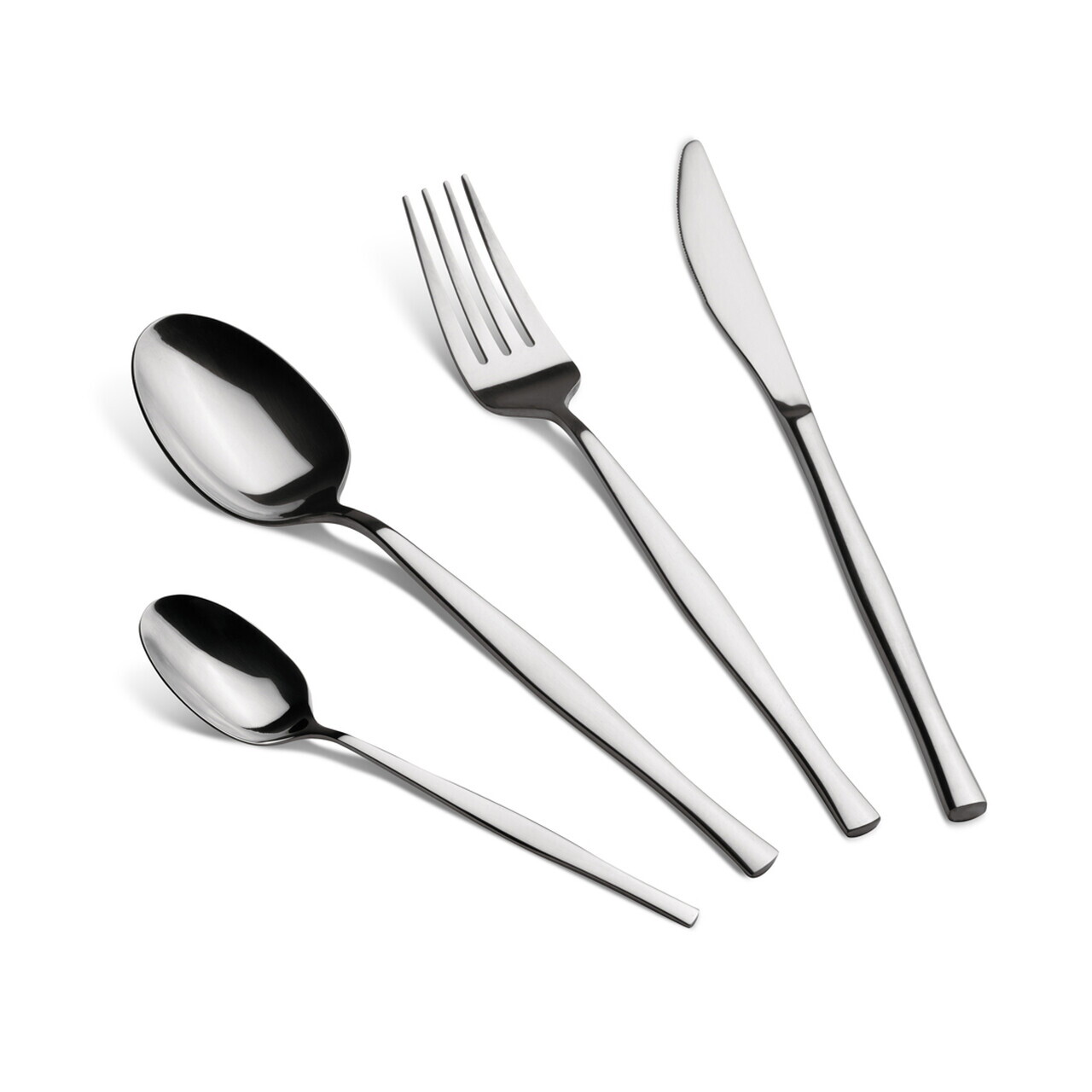 Set tacamuri 24 piese Berlinger Haus, Cutlery, inox, argintiu - imagine 4