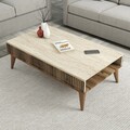 Set mobilier living, Hommy Craft, Milan, Nuc / Travertin