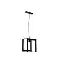 Lustra ELTAP, Giorri, 24x18x120 cm, 1xE27, 15W, otel, negru