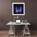 Tablou decorativ T720, Neostill, sticla temperata, 70x70 cm