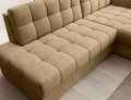 Coltar extensibil dreapta 3 locuri ELTAP, RT-09MO, Blezalt, 240x150x82 cm, lemn/poliester, bej inchis