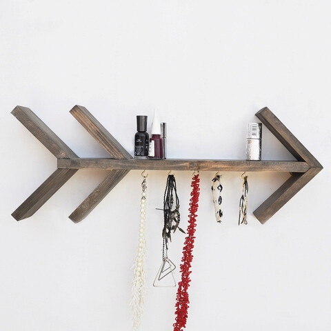 Raft de perete, evila originals, raf254, 52x20x8 cm, nuc