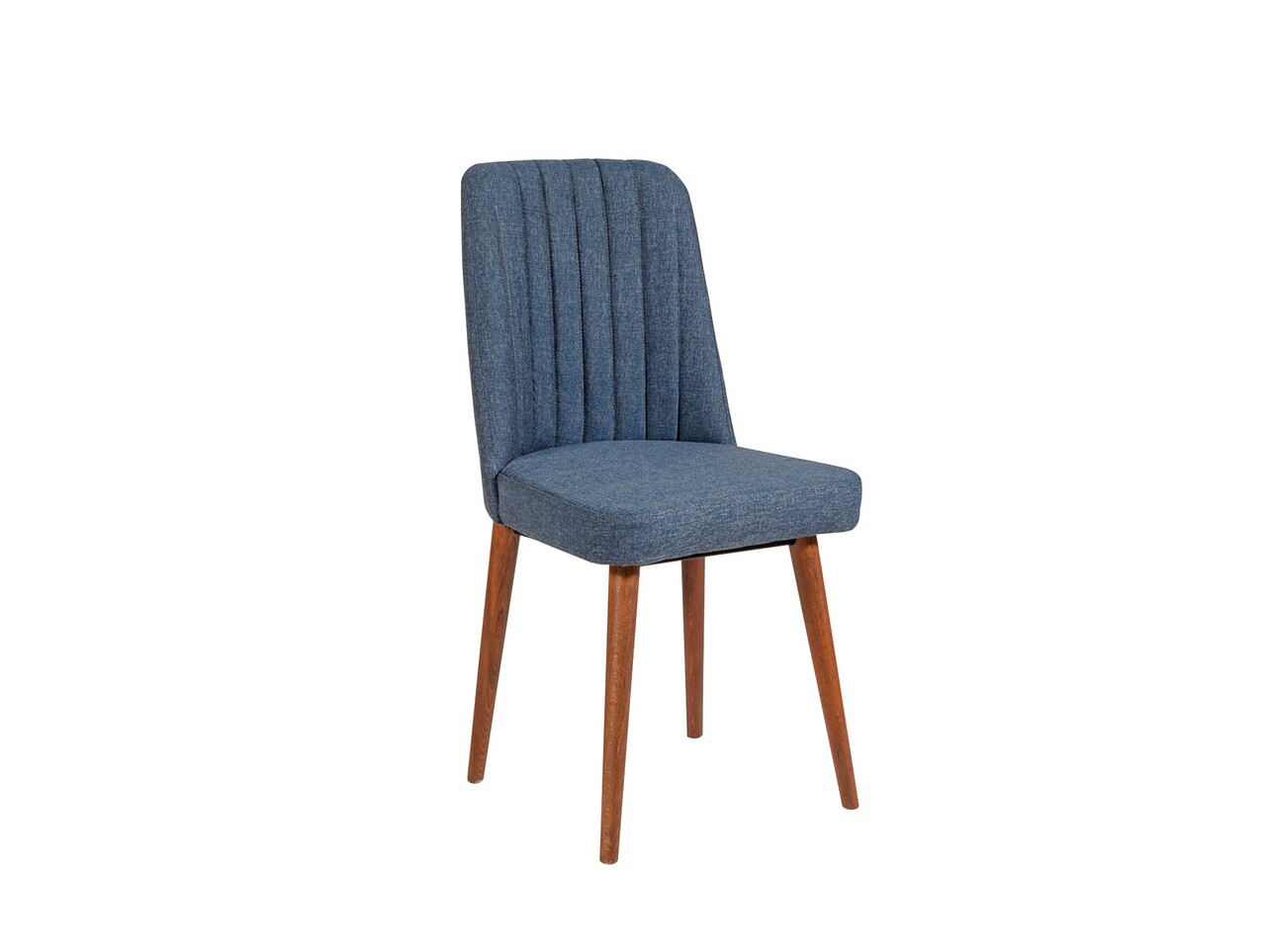 Set masa extensibila si scaune, 3 piese, Hanah Home, Vina 1048, Nuc / Bleumarin - imagine 7