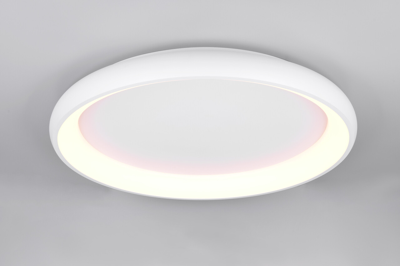 Plafoniera Cardona, TRIO, 75x9.5 cm, 59W, 1x SMD LED, metal, alb mat - 1 | YEO