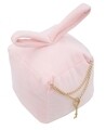 Opritor de usa, Square Pink, Mauro Ferretti, 14.5x14x20 cm, bumbac/nisip