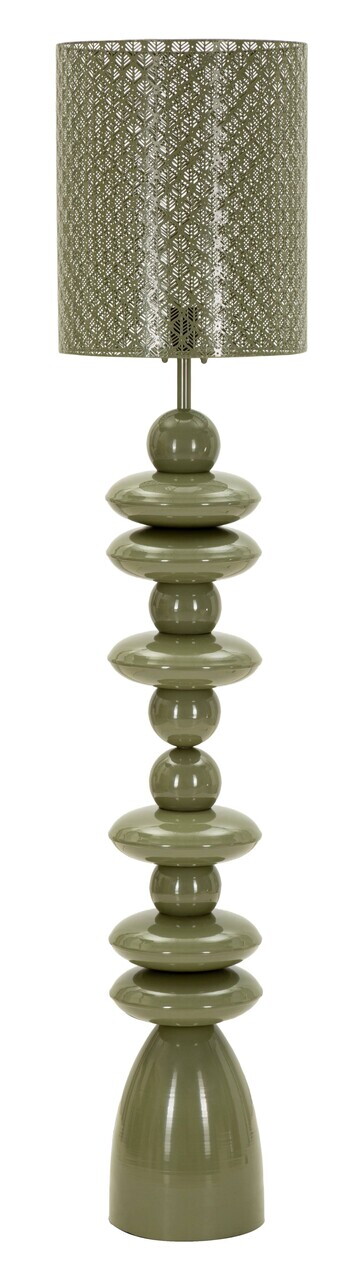 Lampadar, Mauro Ferretti, Seoul Green Glow, 33x160 cm, metal, verde — imaginea 5