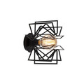 Aplica de perete, Alby, 525NOR3164, Metal, Negru