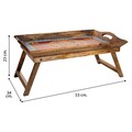 Tava pliabila pentru servire Creaciones Meng, 53x34x23 cm, lemn de mango