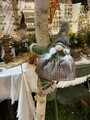 Decoratiune Gnome girl w dress, 24x8x43 cm, plus, multicolor
