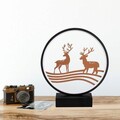 Lampa de masa, Shadow, 526SHD1136, Metal, Negru/Cupru