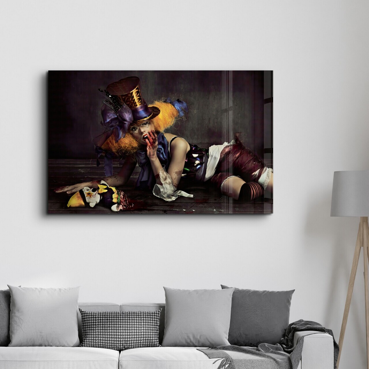 Tablou decorativ, CAM-1013, Dimensiuni: 70 x 110 cm, Multicolor — imaginea 3