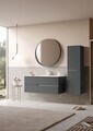 Dulap de baie cu chiuvetă, Hanah Home, Moonlight 120, Antracit mat