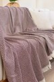Cuvertura de pat, Woven Cozy - Claret Red, Tabu Home, 80% bumbac / 20% poliester