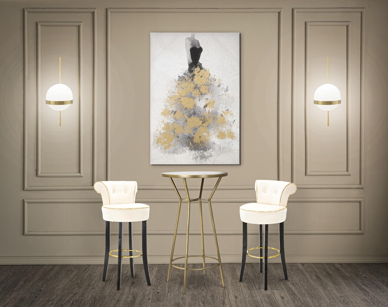 Tablou decorativ Dancer, Mauro Ferretti, 80x120 cm, canvas, multicolor - 1 | YEO
