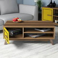 Set mobilier living, Hommy Craft, Ayla, Nuc / Galben