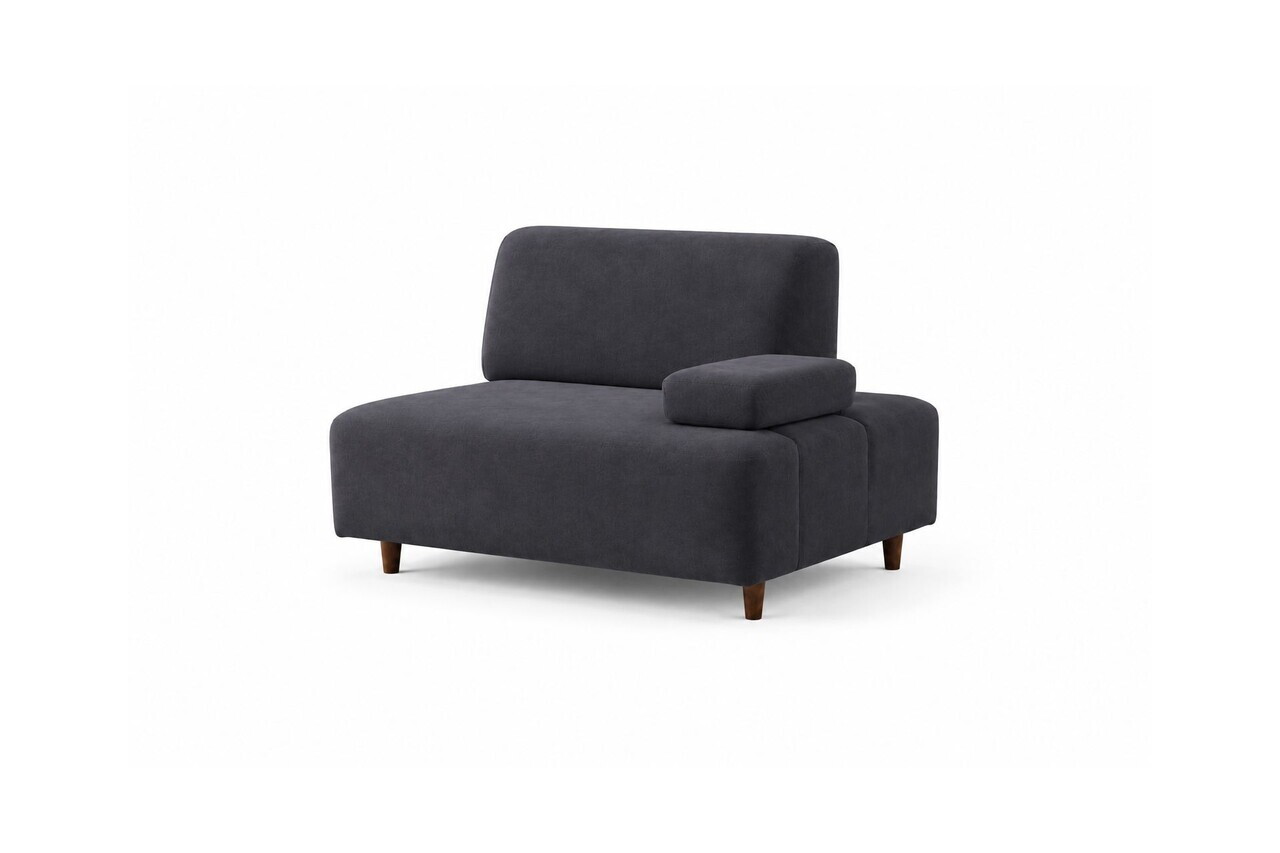 Canapea 3 locuri, Atelier del Sofa, 560ARE5351, Albastru petrol — imaginea 5