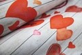 Covor pentru bucatarie, Olivo Tappeti, Miami 3, Love, 50 x 130 cm, poliester, multicolor