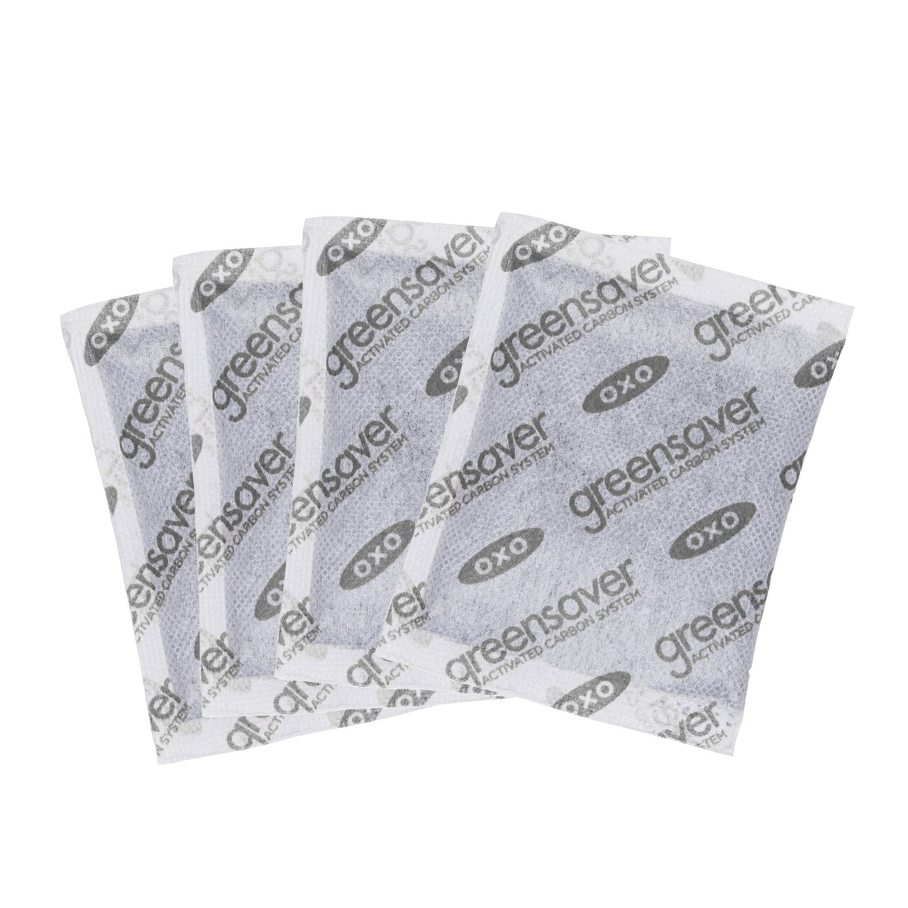 Set 4 rezerve filtru de carbune activ, "GreenSaver" - OXO - imagine 4