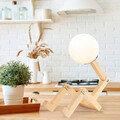 Lampa de masa, Noor, 525NOR2148, Lemn, Natural