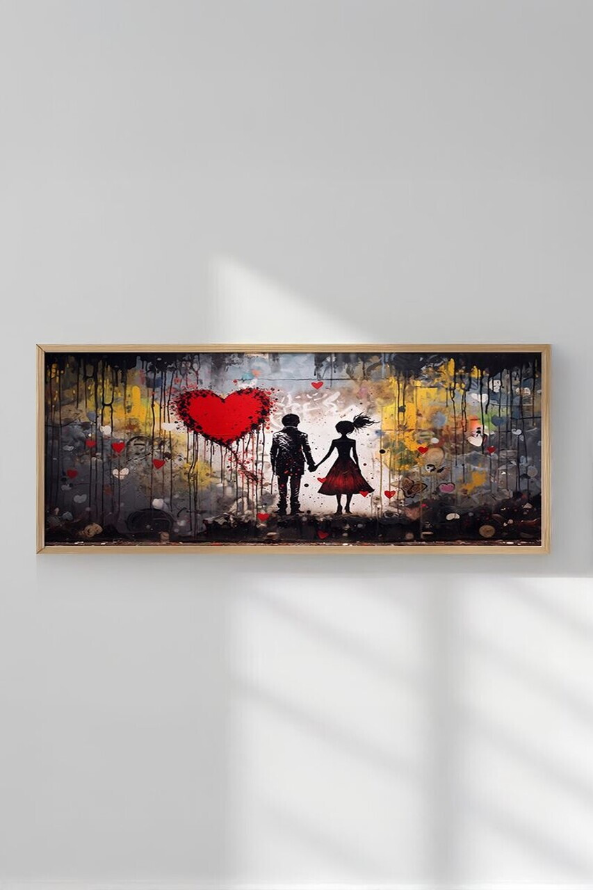 Tablou decorativ, Artbnkyty4-3370, MDF, Multicolor — imaginea 3
