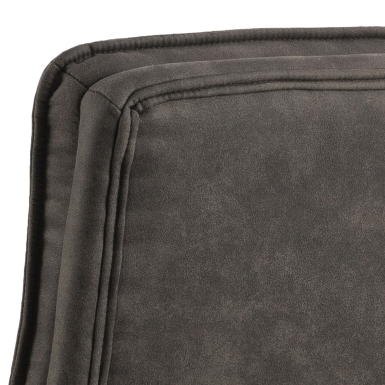 Scaun de birou Brad, Actona, 67x69.5x115 cm, rotativ, poliester/nailon, antracit - view 3