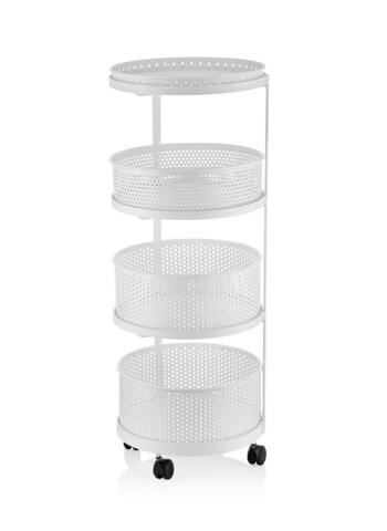 Organizator GLV0668, Mia, 32x22x30 cm, metal galvanizat, negru