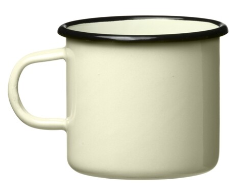 Cana emailata vigo, domotti, 1.1 l, bej