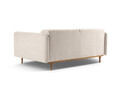 Canapea 2 locuri, Noomi-215, Micadoni Home, 162x94x75 cm, tesatura structurata chenille, bej
