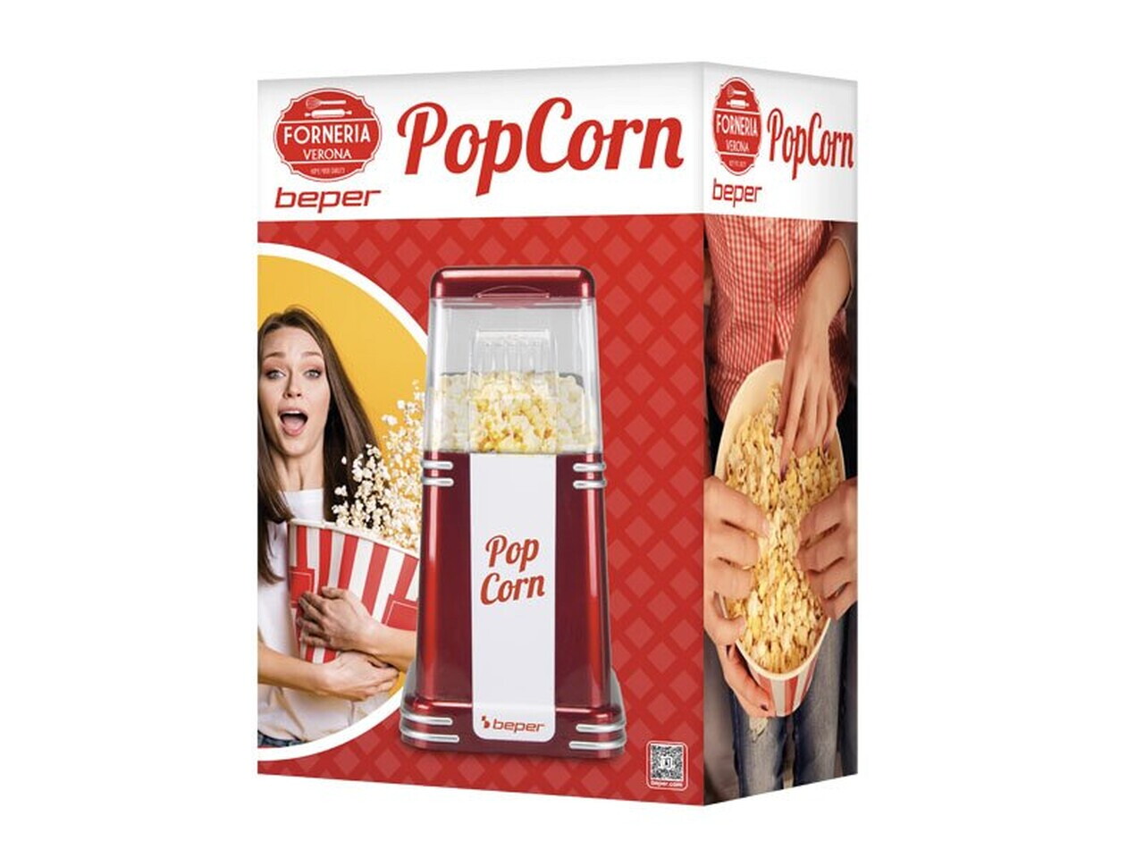 Aparat de facut popcorn 90.590Y, Beper, 1200 W,  28.5 x 22 x 17.6 cm - view 18