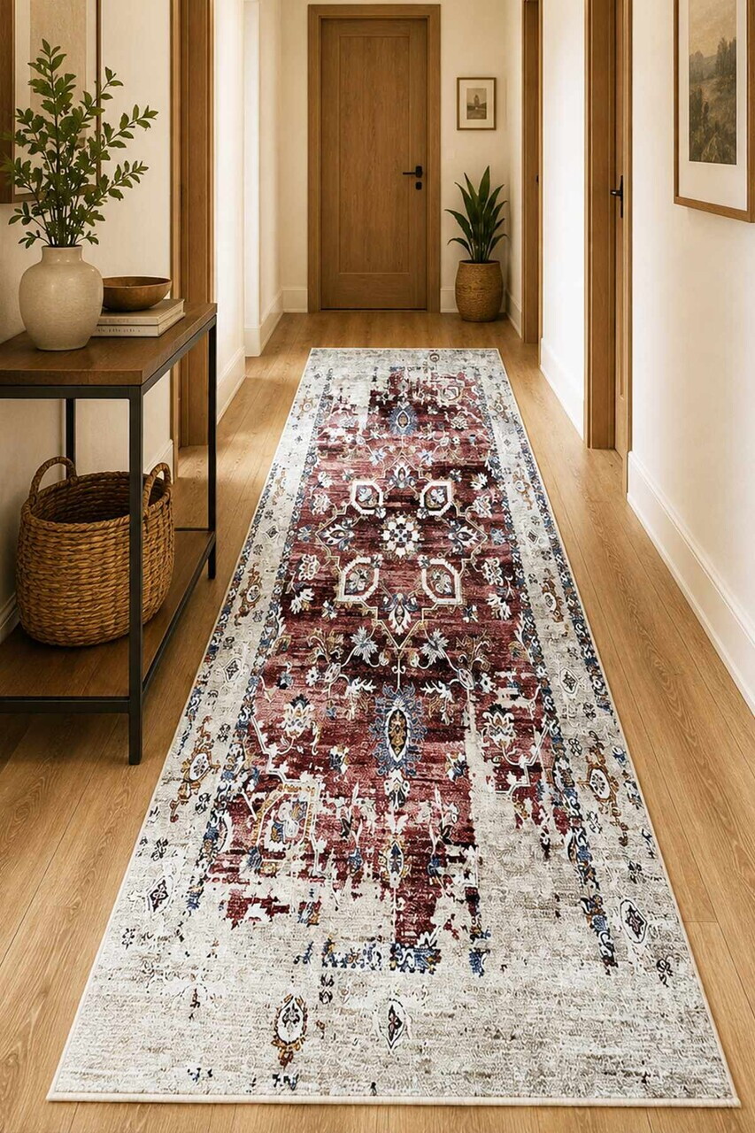 Covor, Brica, 80x200 cm, Multicolor — imaginea 3