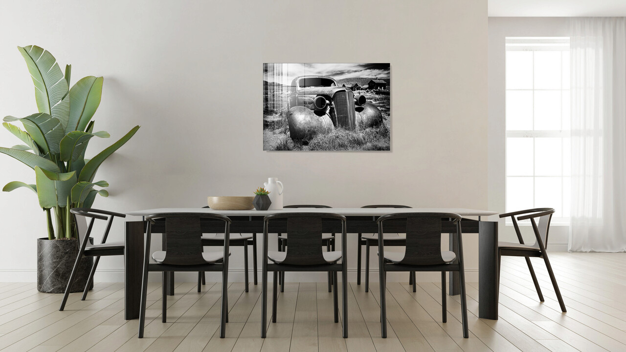 Tablou decorativ, 1410, Sticla temperata, 30 x 45 cm, Multicolor - 1 | YEO
