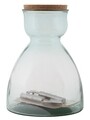 Set ghiveci si 2 accesorii pentru gradinarit Garden, Mauro Ferretti, Ø27x34 cm, sticla reciclata